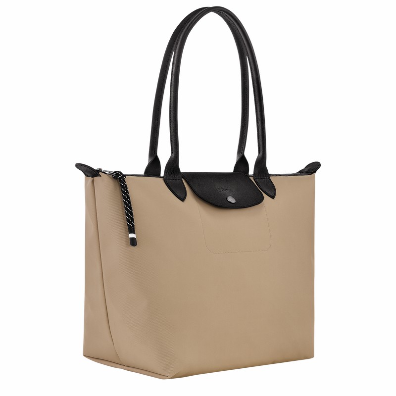 Bolsas Tote Longchamp Le Pliage Energy L Feminino Cinzentas Brasil | L1899HSR299