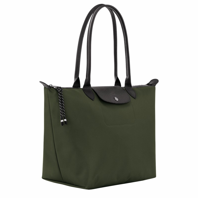 Bolsas Tote Longchamp Le Pliage Energy L Feminino Caqui Brasil | L1899HSR892