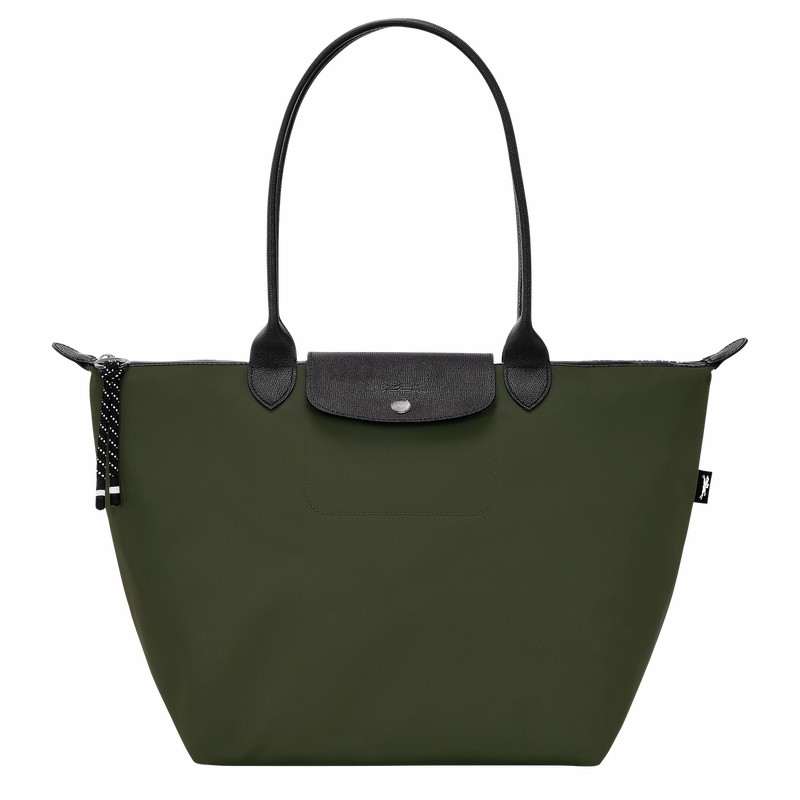 Bolsas Tote Longchamp Le Pliage Energy L Feminino Caqui Brasil | L1899HSR892