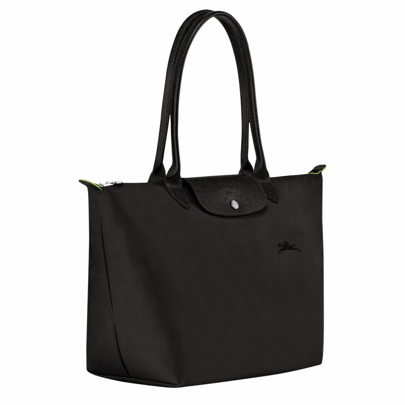 Bolsas Tote Longchamp Le Pliage Green L Feminino Pretas Brasil | L1899919001