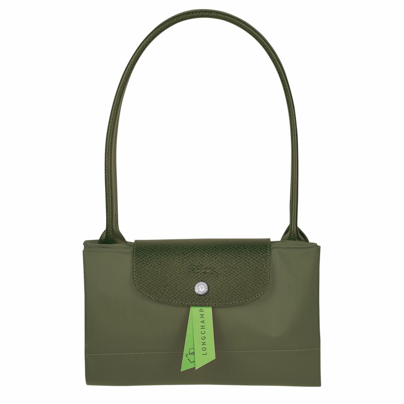 Bolsas Tote Longchamp Le Pliage Green L Feminino Verdes Brasil | L1899919479