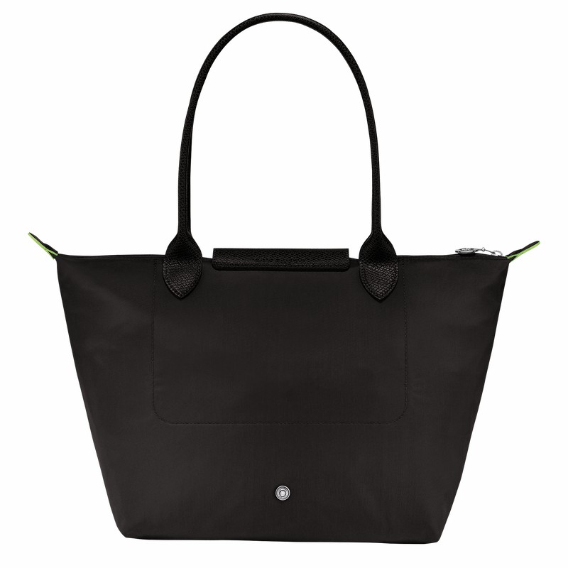 Bolsas Tote Longchamp Le Pliage Green M Feminino Pretas Brasil | L2605919001