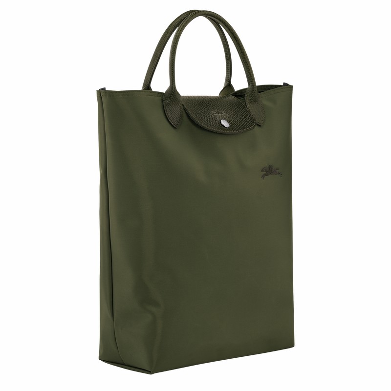 Bolsas Tote Longchamp Le Pliage Green M Feminino Verdes Brasil | 10168919479