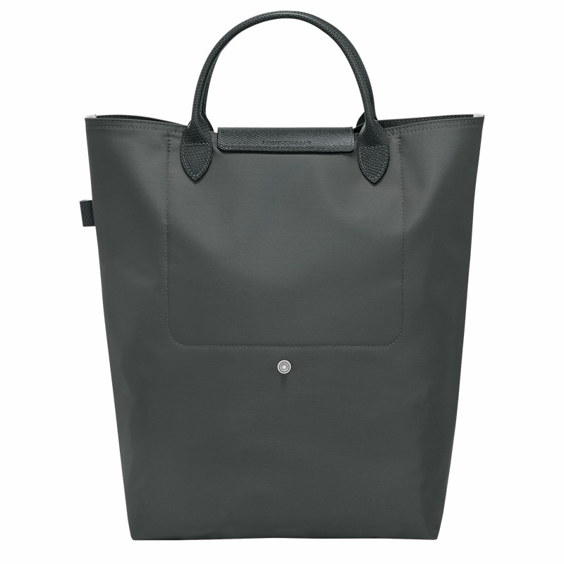 Bolsas Tote Longchamp Le Pliage Green M Feminino Cinzentas Escuro Brasil | 10168919P66