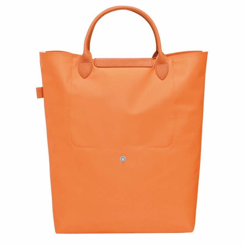 Bolsas Tote Longchamp Le Pliage Green M Masculino Laranja Brasil | 10168919P54-