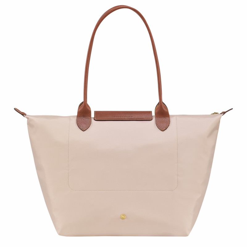 Bolsas Tote Longchamp Le Pliage Original L Feminino Branco Brasil | L1899089P71