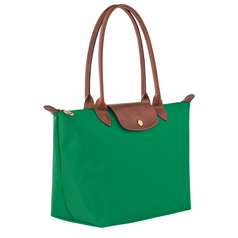 Bolsas Tote Longchamp Le Pliage Original M Feminino Verdes Brasil | L2605089P88