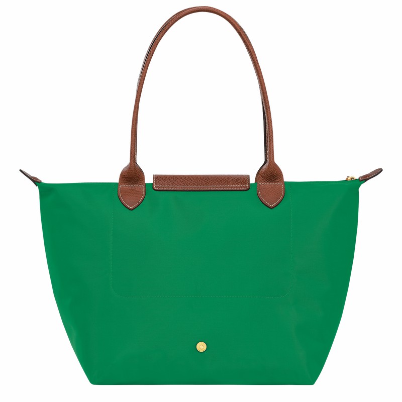 Bolsas Tote Longchamp Le Pliage Original M Feminino Verdes Brasil | L2605089P88