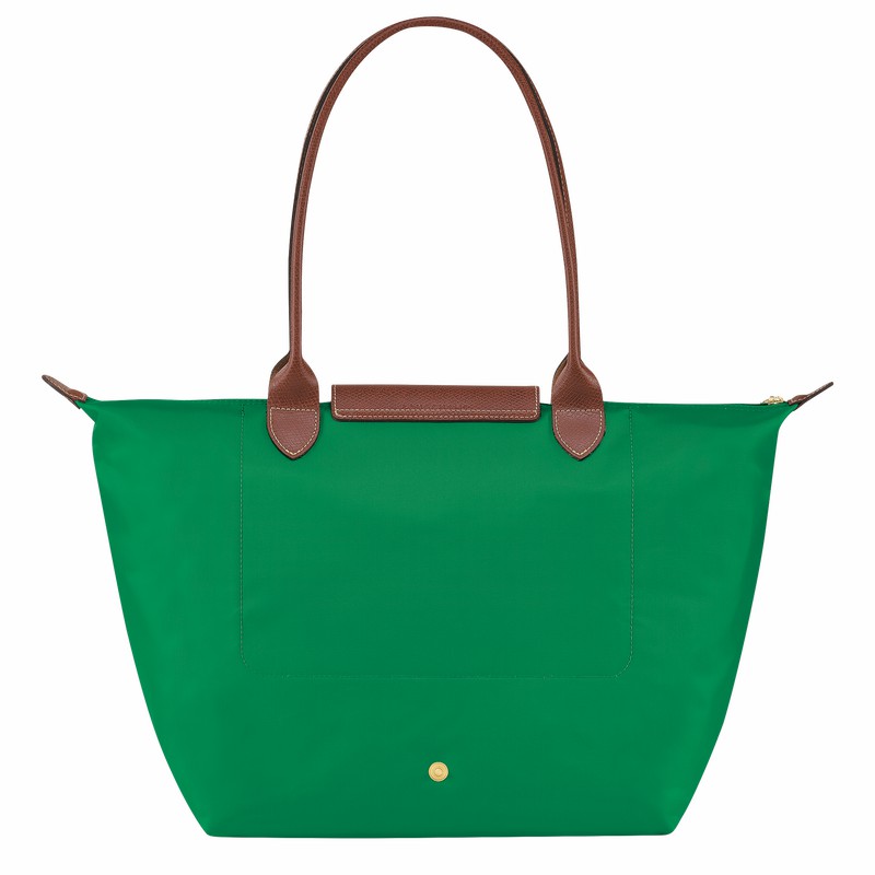 Bolsas Tote Longchamp Le Pliage Original L Feminino Verdes Brasil | L1899089P88