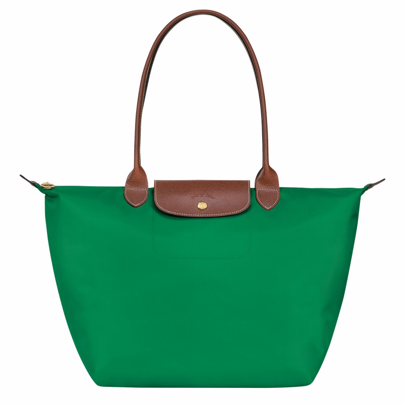 Bolsas Tote Longchamp Le Pliage Original L Feminino Verdes Brasil | L1899089P88