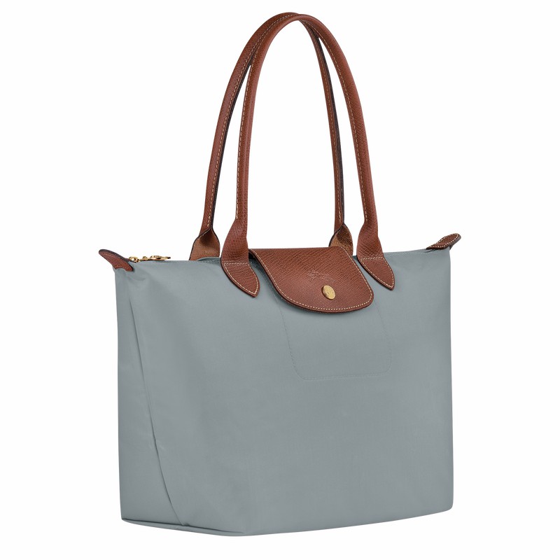 Bolsas Tote Longchamp Le Pliage Original M Feminino Cinzentas Brasil | L2605089P80