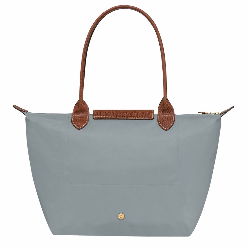 Bolsas Tote Longchamp Le Pliage Original M Feminino Cinzentas Brasil | L2605089P80