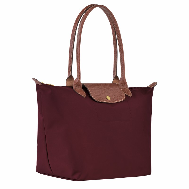 Bolsas Tote Longchamp Le Pliage Original L Feminino Bordeaux Brasil | L1899089P87