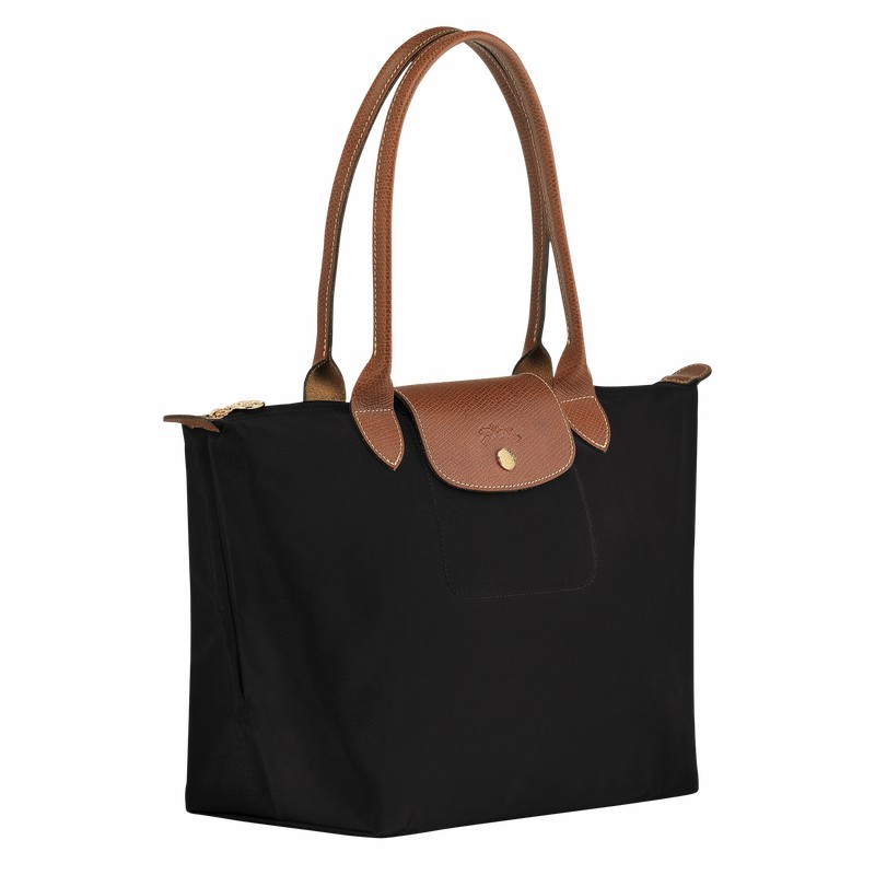 Bolsas Tote Longchamp Le Pliage Original M Feminino Pretas Brasil | L2605089001