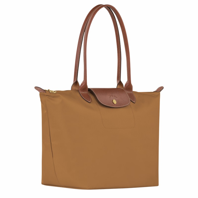 Bolsas Tote Longchamp Le Pliage Original L Feminino Caqui Brasil | L1899089P86