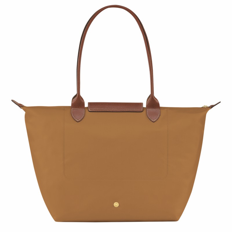 Bolsas Tote Longchamp Le Pliage Original L Feminino Caqui Brasil | L1899089P86