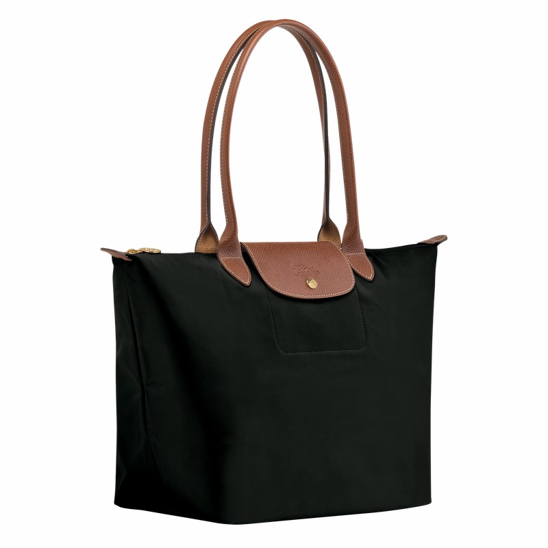 Bolsas Tote Longchamp Le Pliage Original L Feminino Pretas Brasil | L1899089001