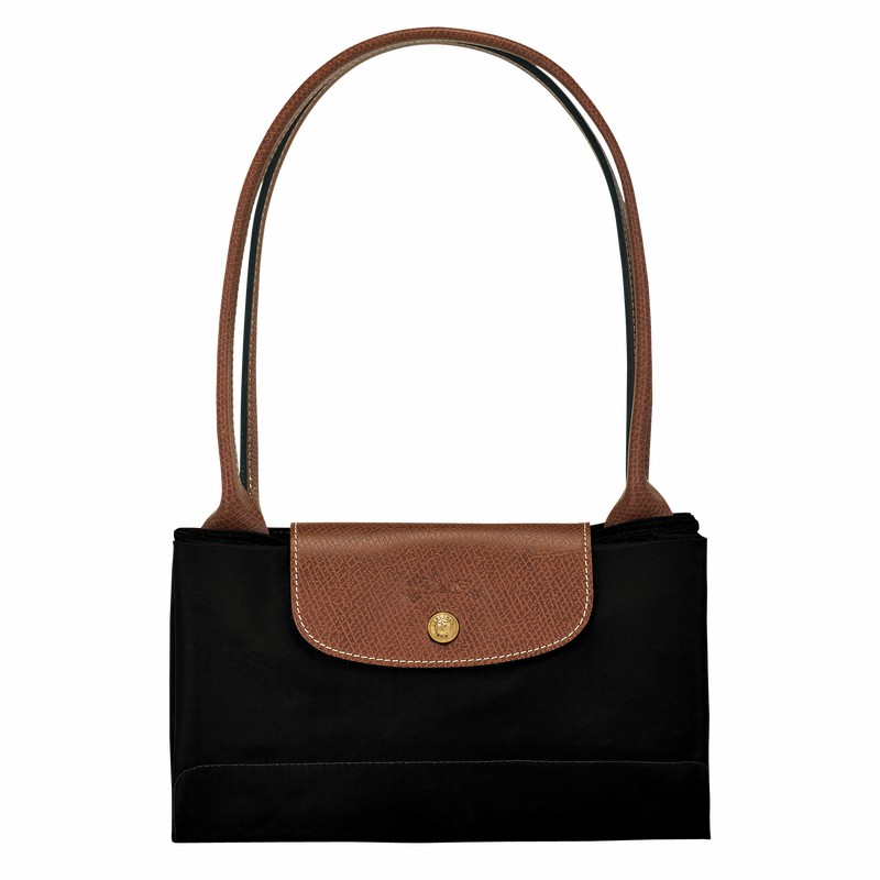 Bolsas Tote Longchamp Le Pliage Original L Feminino Pretas Brasil | L1899089001