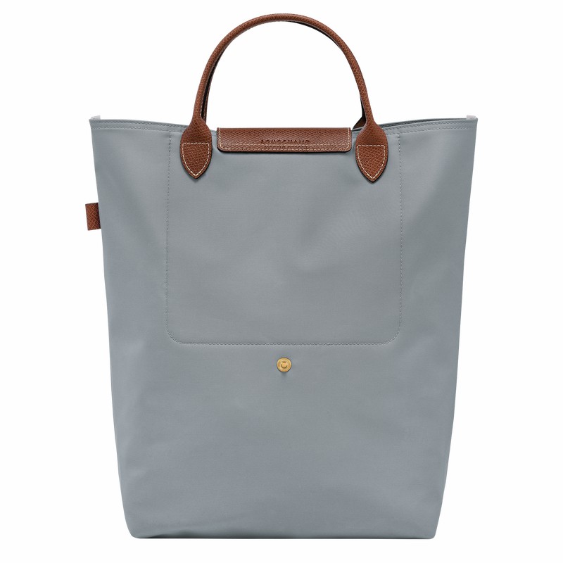 Bolsas Tote Longchamp Le Pliage Original M Feminino Cinzentas Brasil | 10168089P80