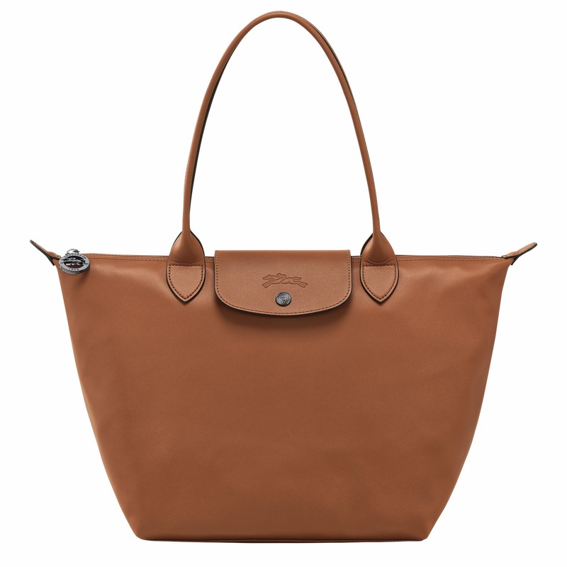 Bolsas Tote Longchamp Le Pliage Xtra M Feminino Marrom Brasil | L2605987504