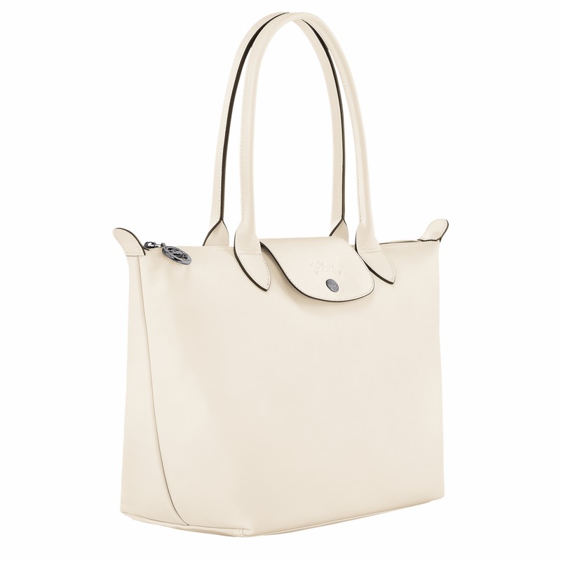 Bolsas Tote Longchamp Le Pliage Xtra M Feminino Branco Brasil | L2605987037