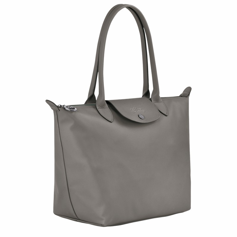 Bolsas Tote Longchamp Le Pliage Xtra M Feminino Cinzentas Brasil | L2605987P55