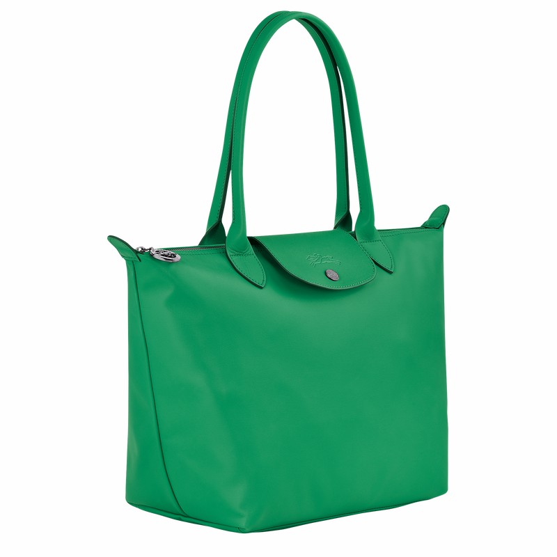 Bolsas Tote Longchamp Le Pliage Xtra M Feminino Verdes Brasil | L2605987249