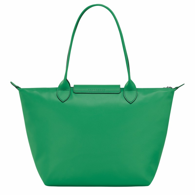 Bolsas Tote Longchamp Le Pliage Xtra M Feminino Verdes Brasil | L2605987249