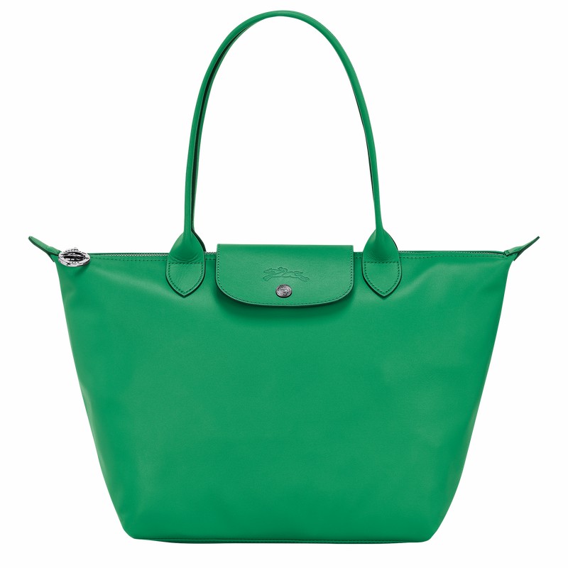 Bolsas Tote Longchamp Le Pliage Xtra M Feminino Verdes Brasil | L2605987249