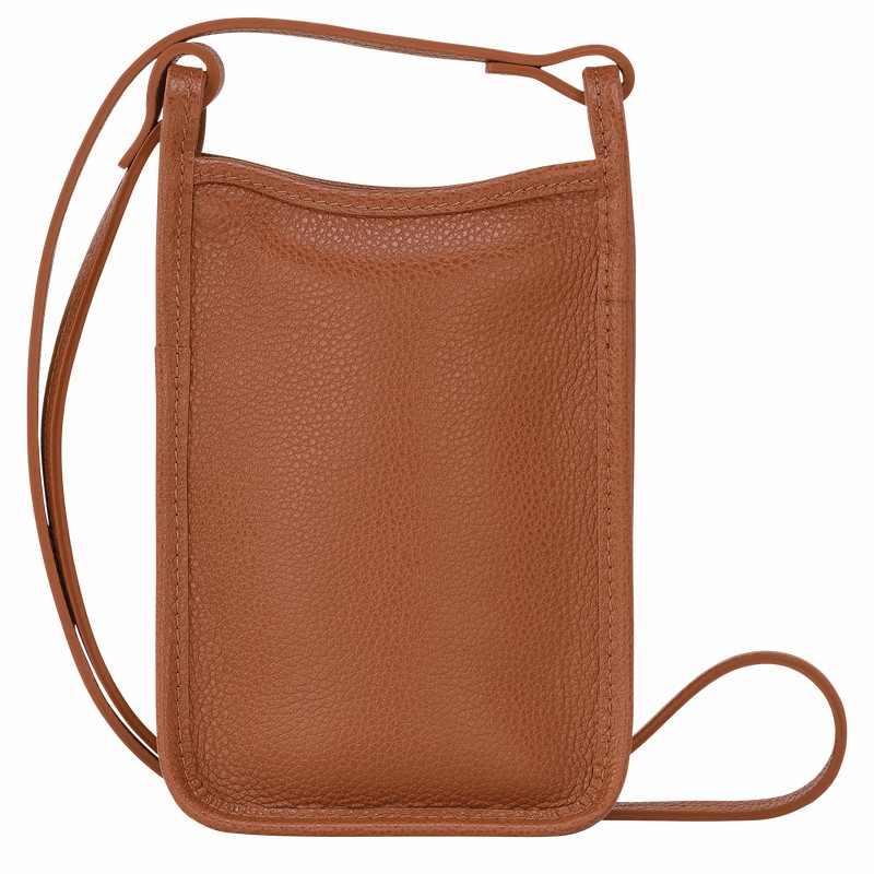 Capa Longchamp Le FOULONNÉ Feminino Caramel Brasil | 34200021121