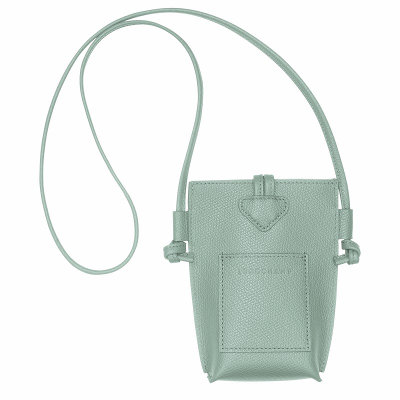 Capa Longchamp Le Roseau Feminino Celadon Brasil | 34180HFP282