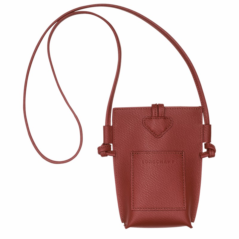 Capa Longchamp Le Roseau Feminino Marrom Brasil | 34180HFP404