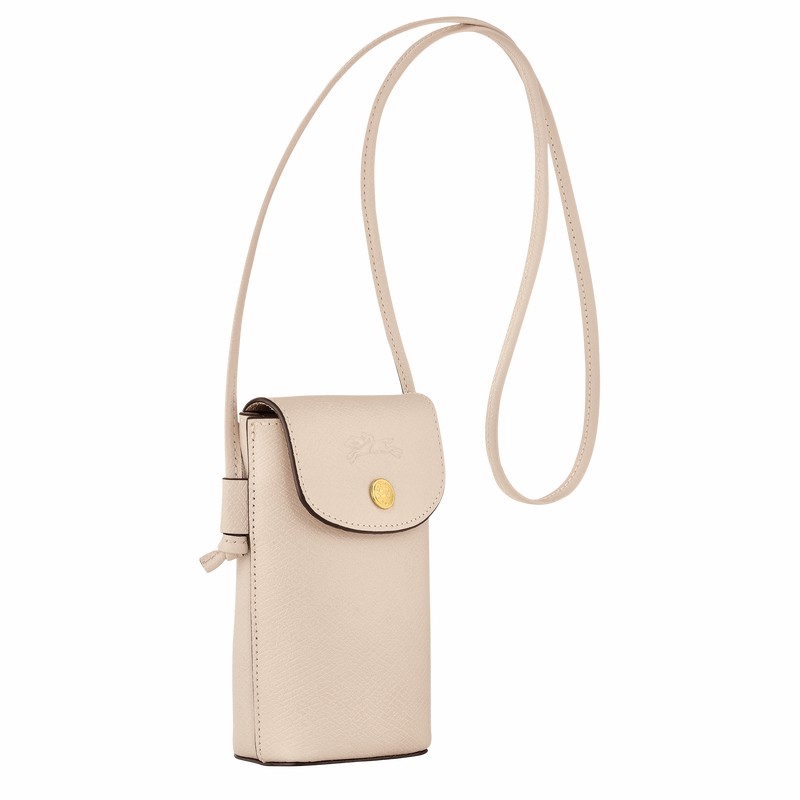 Capa Longchamp ÉPURE Feminino Branco Brasil | 34193HYZ555