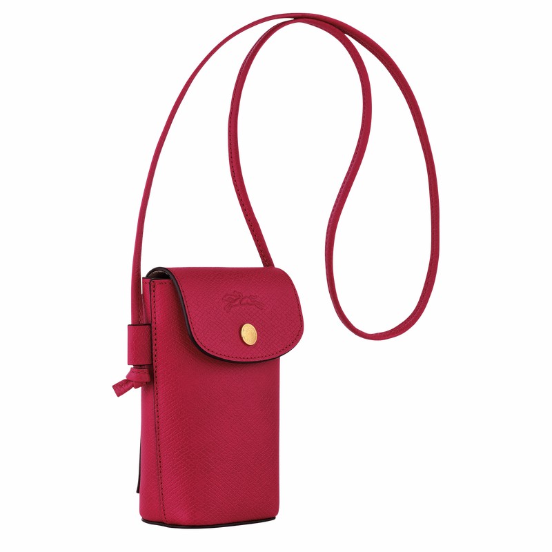 Capa Longchamp ÉPURE Feminino Fucsia Brasil | 34193HYZJ13