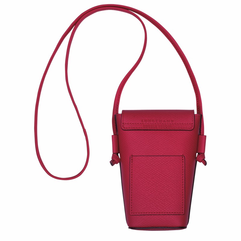 Capa Longchamp ÉPURE Feminino Fucsia Brasil | 34193HYZJ13