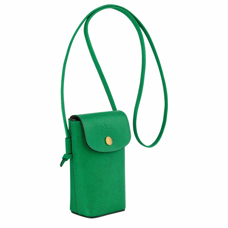 Capa Longchamp ÉPURE Masculino Verdes Brasil | 34193HYZ129-