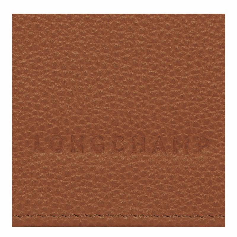 Carteiras Longchamp Le FOULONNÉ Continental Feminino Caramel Brasil | L3044021121