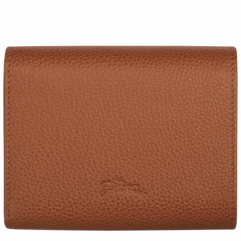 Carteiras Longchamp Le FOULONNÉ Feminino Caramel Brasil | 30021021121