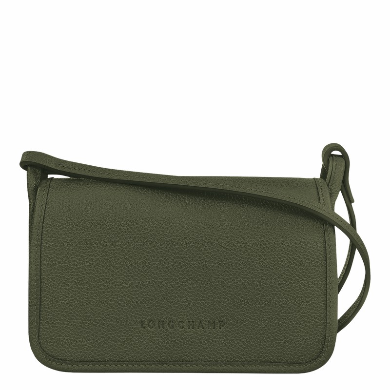 Clutch Longchamp Le FOULONNÉ XS Feminino Caqui Brasil | 10133021892