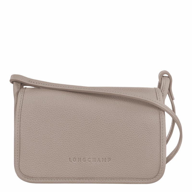 Clutch Longchamp Le FOULONNÉ XS Feminino Cinzentas Brasil | 10133021P55