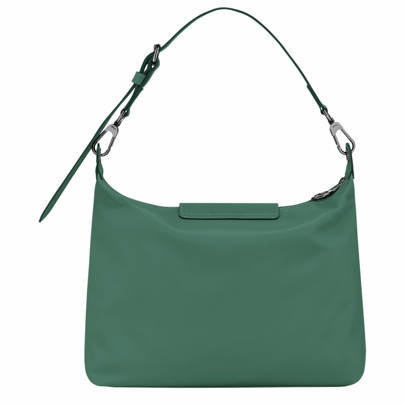 Bolsa Hobo Longchamp Le Pliage Xtra M Feminino Verde Oliva Brasil | 10189987D90