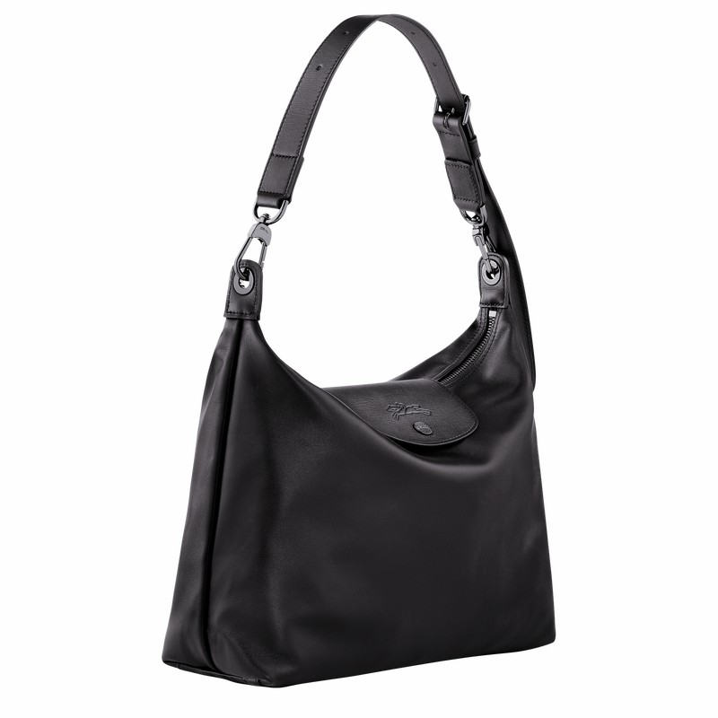 Bolsa Hobo Longchamp Le Pliage Xtra M Feminino Pretas Brasil | 10189987001