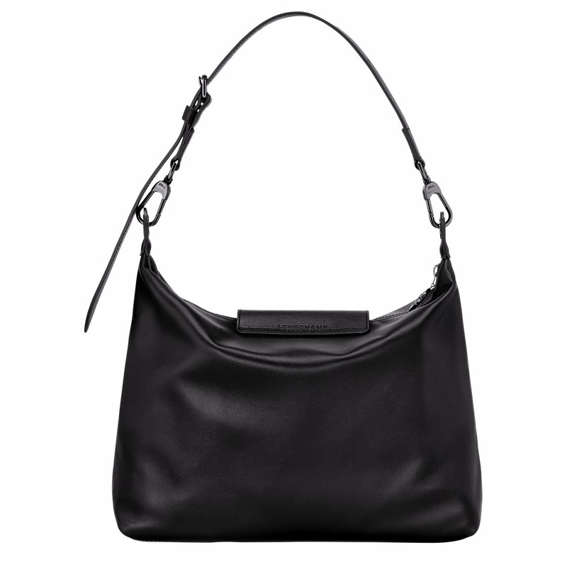 Bolsa Hobo Longchamp Le Pliage Xtra M Feminino Pretas Brasil | 10189987001