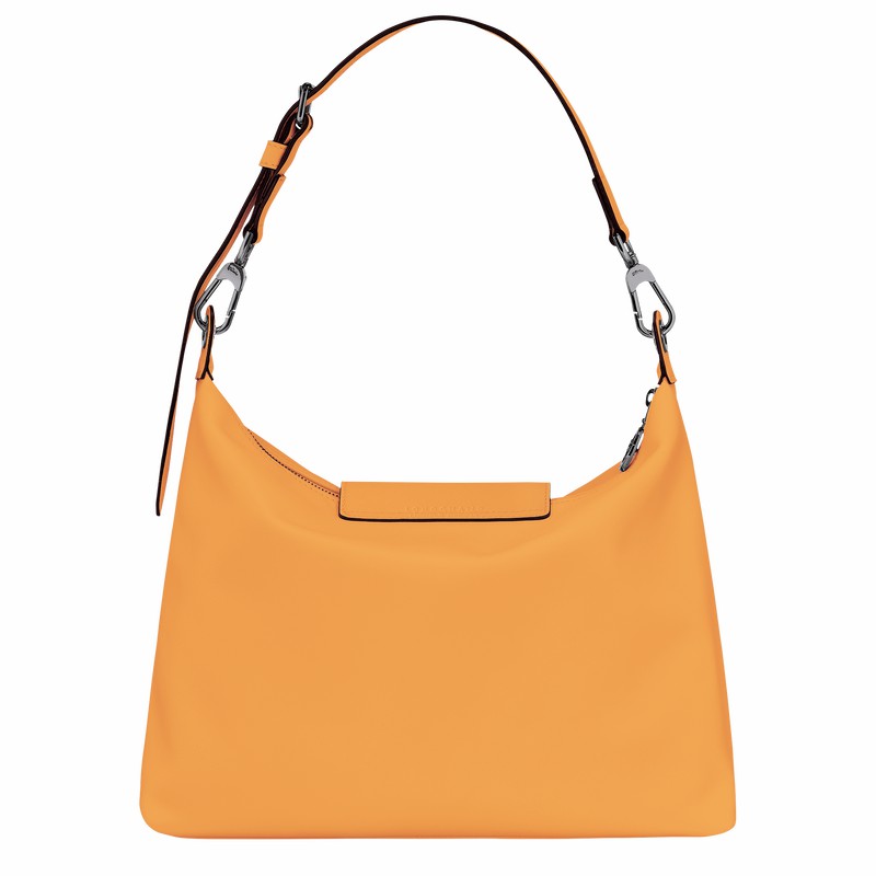 Bolsa Hobo Longchamp Le Pliage Xtra M Feminino Abricó Brasil | 10189987222