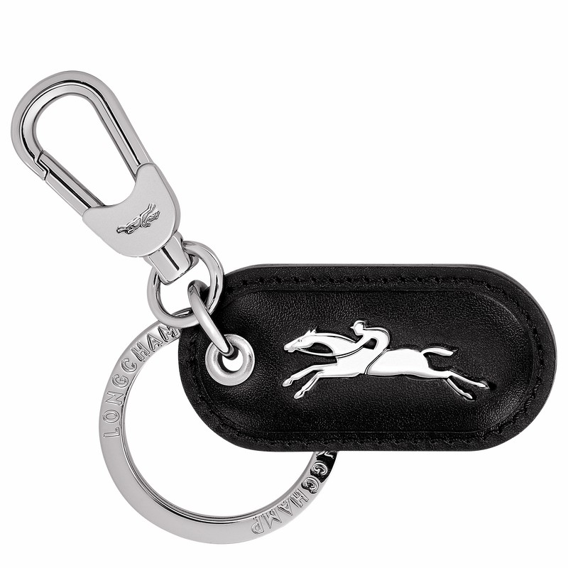 Porta-chaves Longchamp Box-Trot Feminino Pretas Brasil | 36043HAU001