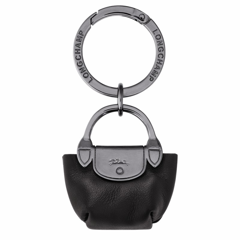 Porta-chaves Longchamp Le Pliage Xtra Feminino Pretas Brasil | 36069987001