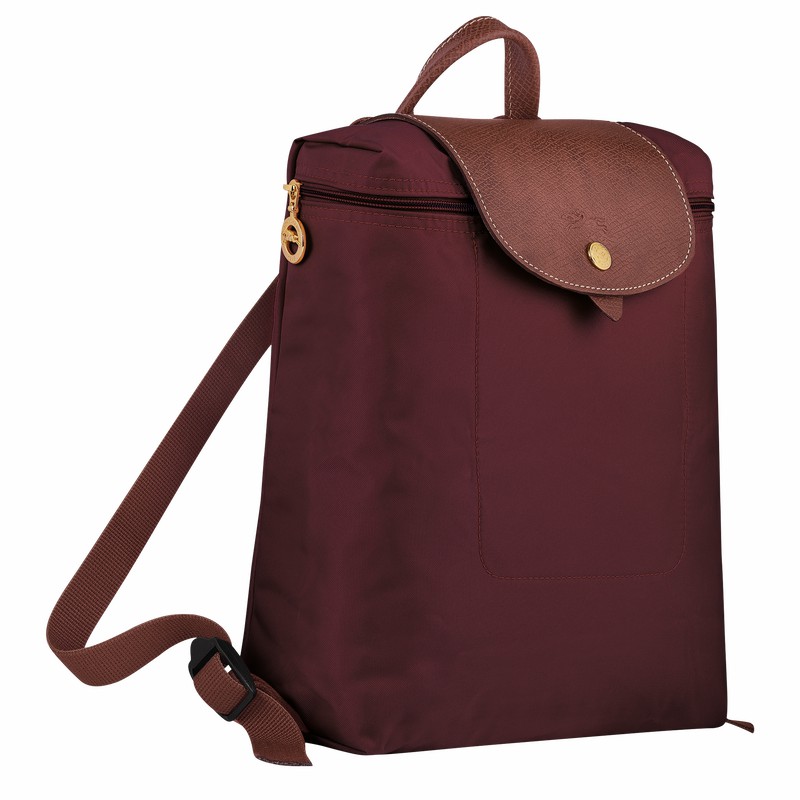 Mochilas Longchamp Le Pliage Original M Feminino Bordeaux Brasil | L1699089P87