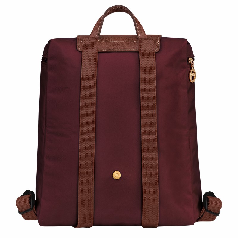 Mochilas Longchamp Le Pliage Original M Feminino Bordeaux Brasil | L1699089P87