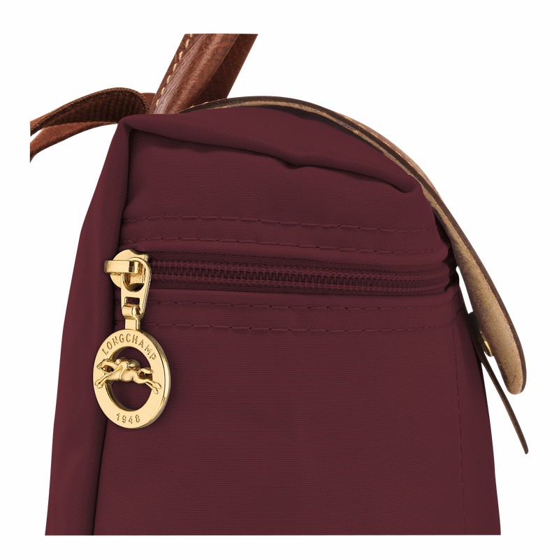 Mochilas Longchamp Le Pliage Original M Feminino Bordeaux Brasil | L1699089P87