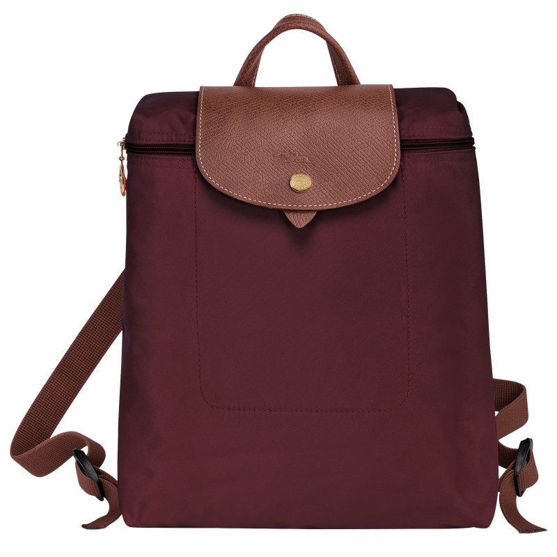 Mochilas Longchamp Le Pliage Original M Feminino Bordeaux Brasil | L1699089P87